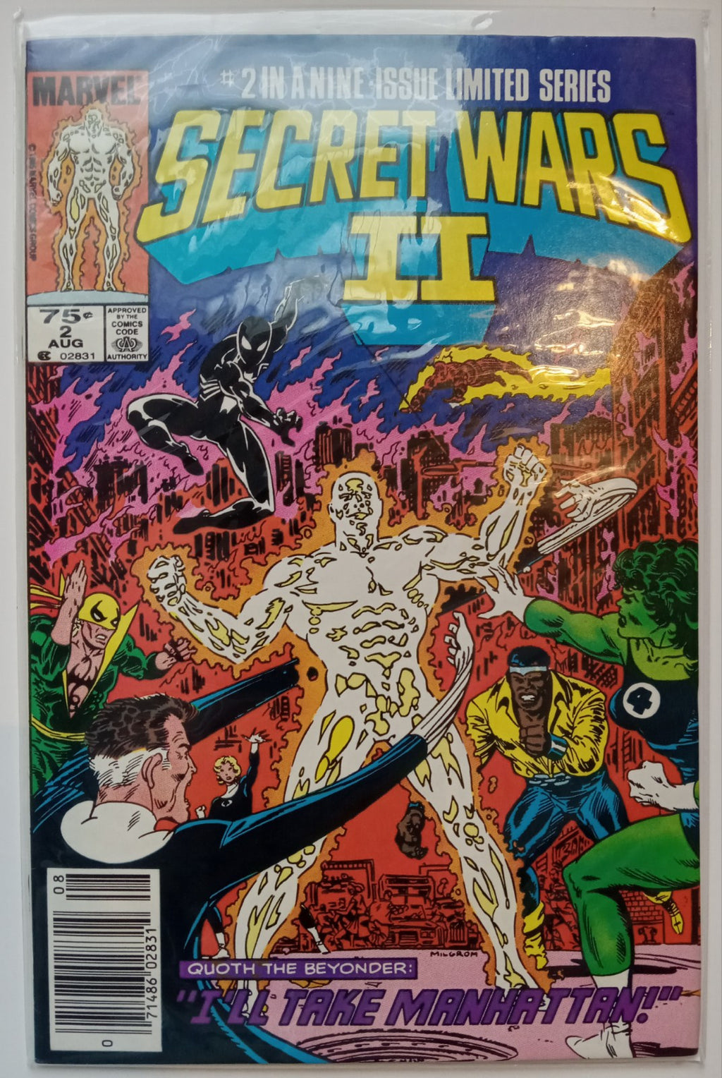 Secret Wars II Vol 2 (1985) Marvel Comics Bagged & Boarded Comic Book Secret VF