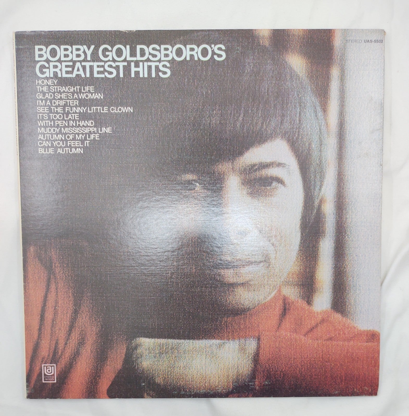 Bobby Goldsboro – Greatest Hits LP 1970 United Artists UAS-5502 VG