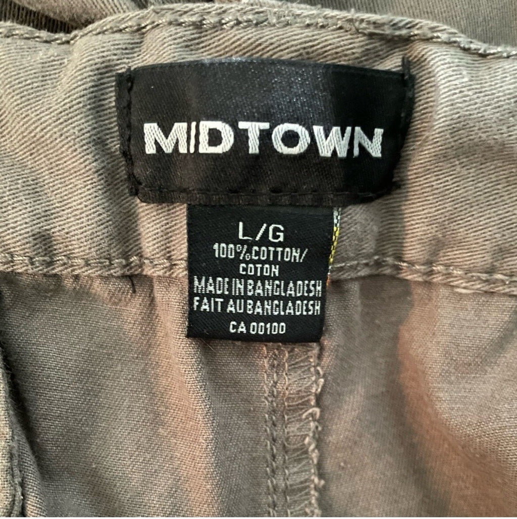 Men’s Midtown Cotton Shorts Size Large – Casual Summer Bottoms VG