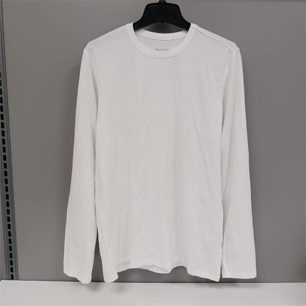 Men’s White Long Sleeve Dress Shirt Small NWT Button Up Office Formal Casual