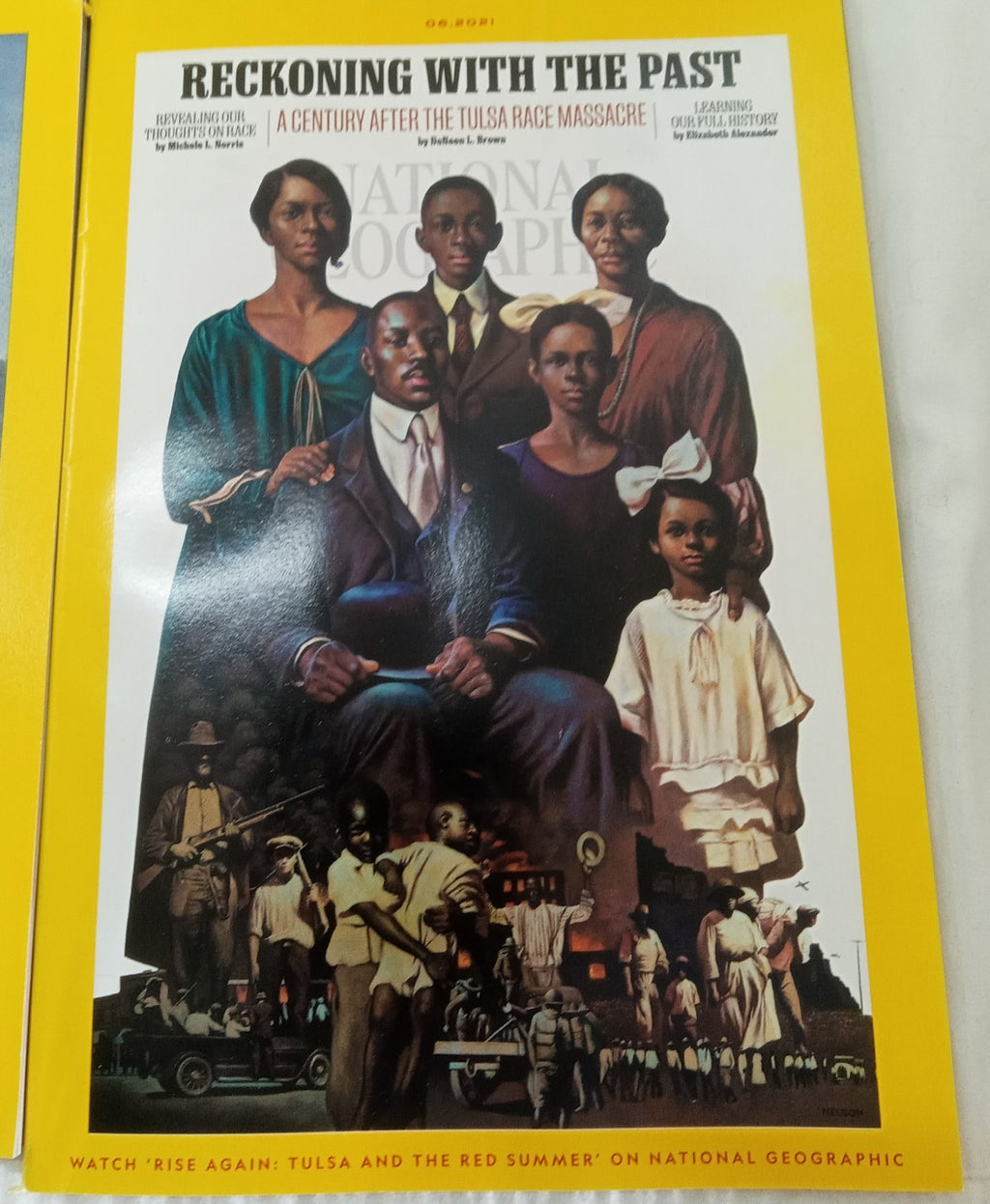 Nat Geo Jan–June 2021 | 6 VG+ Issues in Leatherette Slipcover Case