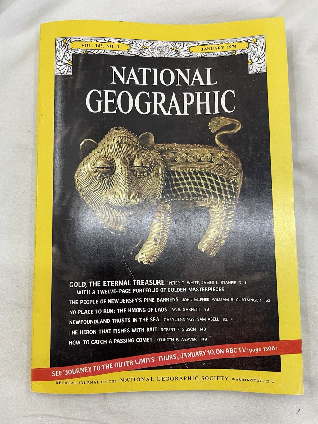 Vintage Nat Geo Jan–Jun 1974 Slipcover Set | Nature, Culture, Earth