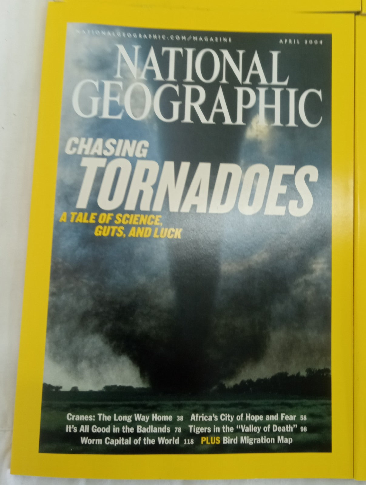 Nat Geo Jan–June 2004 | VG+ Magazine Set | Leatherette Slipcover | 6 Iss.