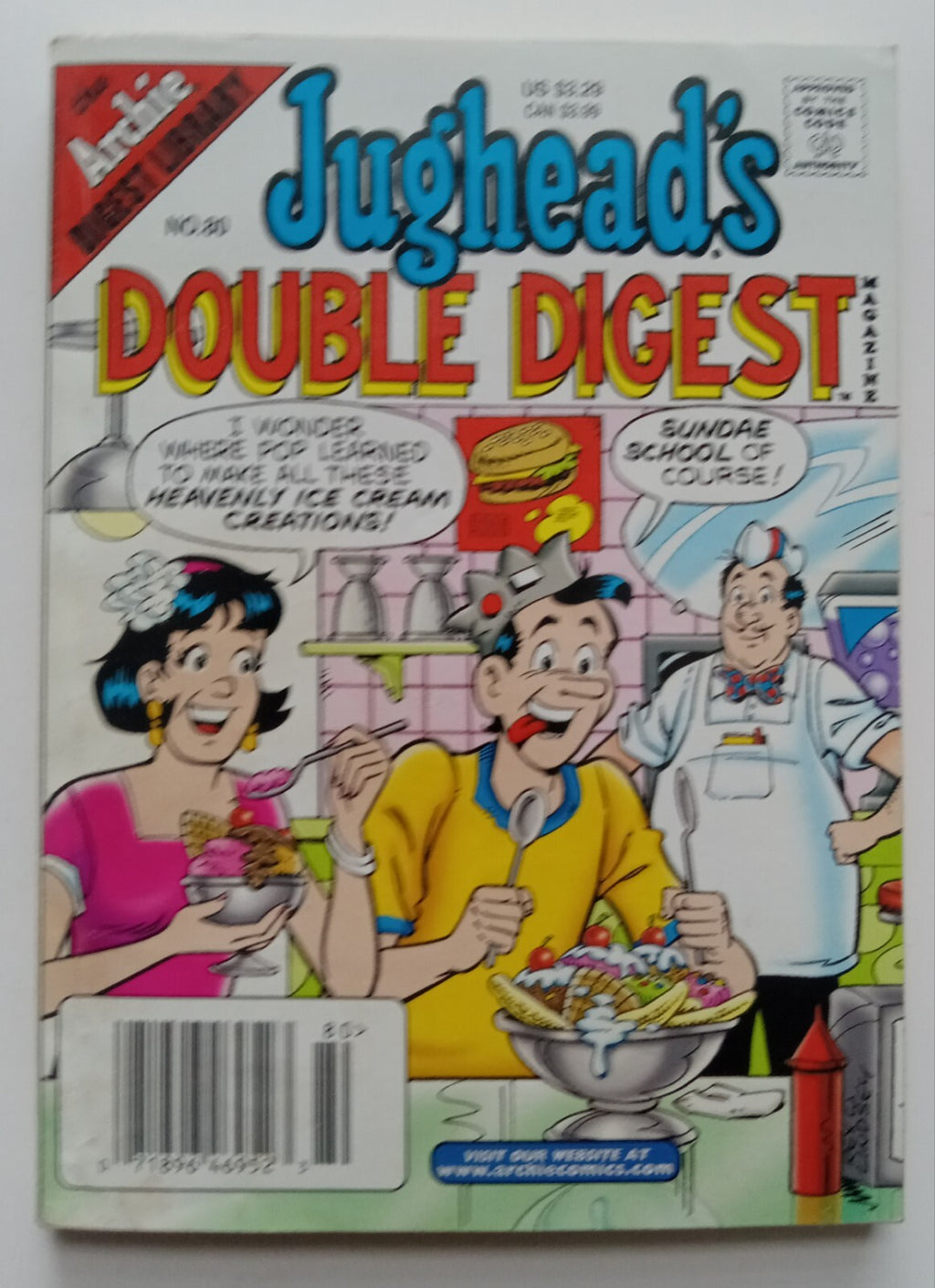 Archie Digest Magazine #80 – Jughead Double Digest Collection (2015)
