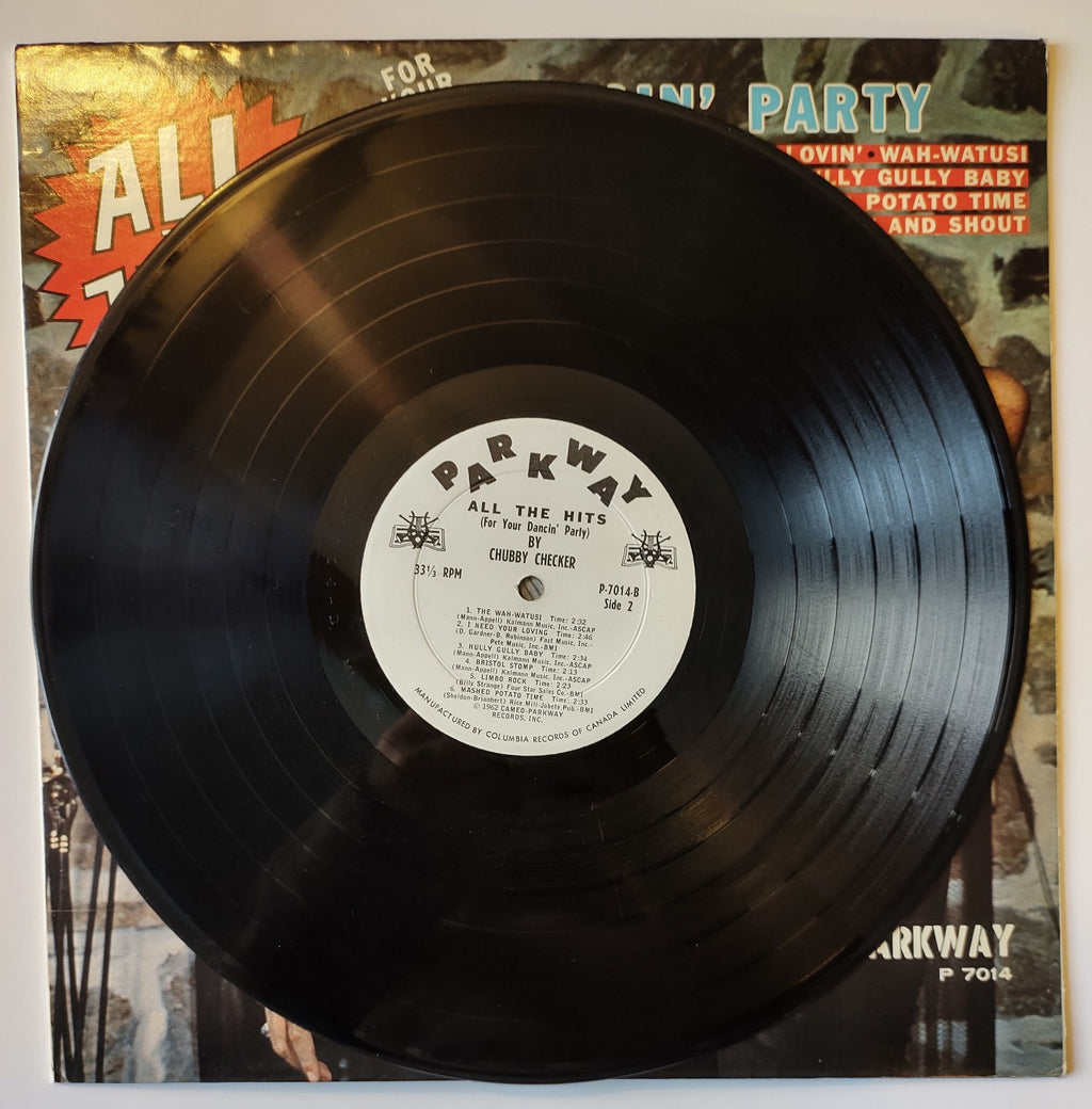 All The Hits By Chubby Checker Nova Parkway P-7014 1963 Pop LP