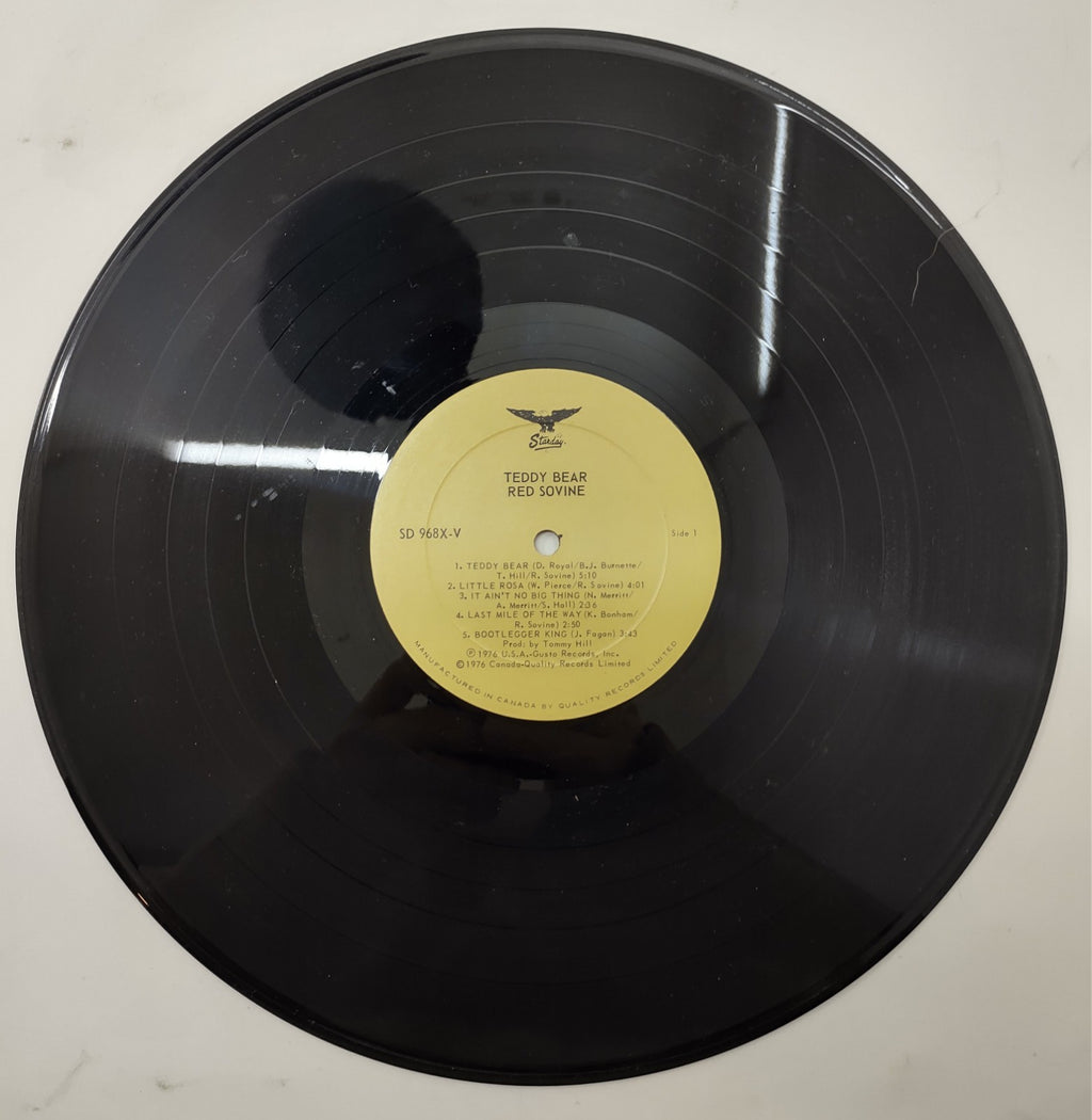 Red Sovine – Teddy Bear (1976) Vinyl LP Starday SD-968X Classic Country