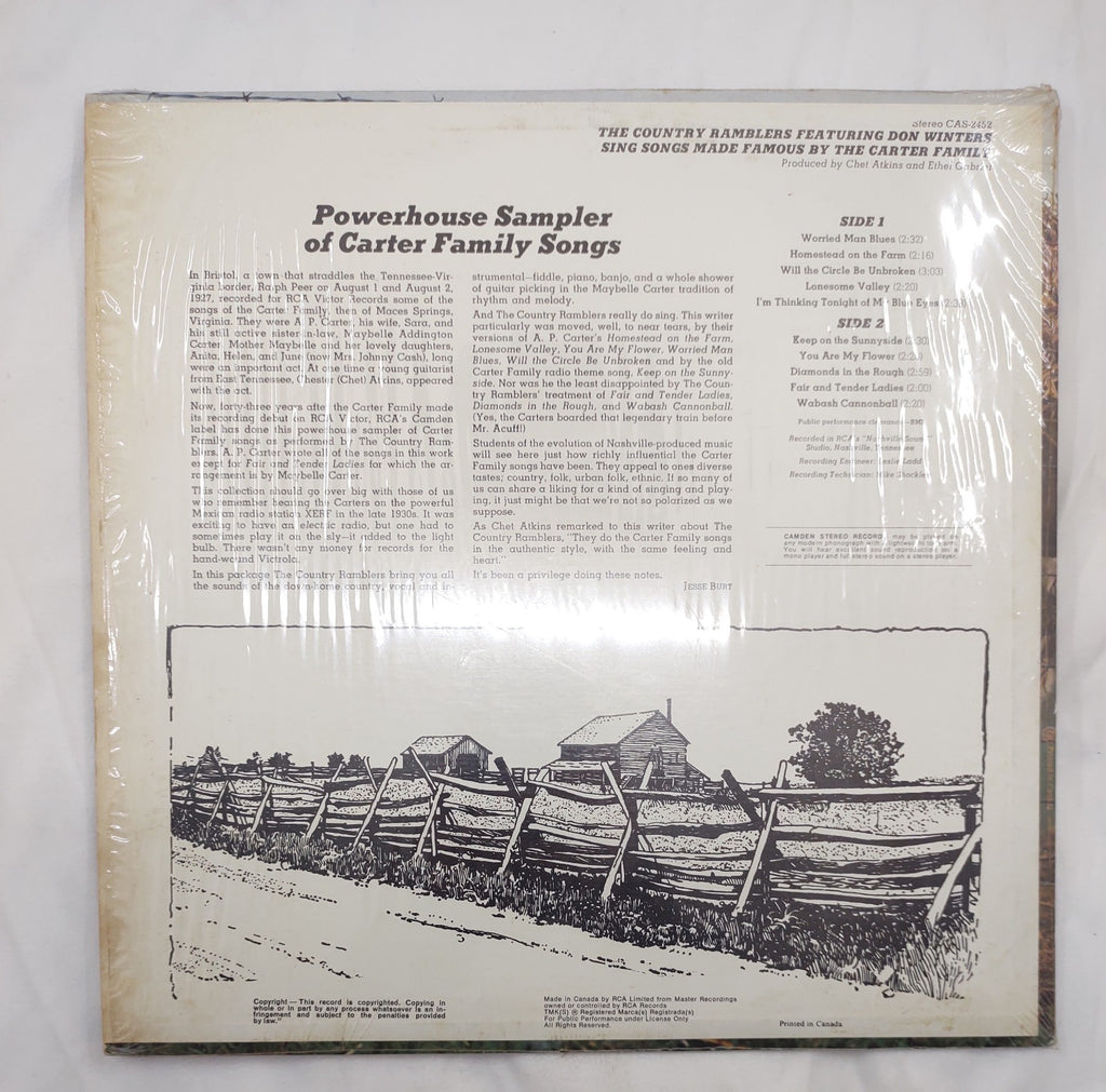 Country Ramblers – Songs Made Famous by Carter Family LP CAS-2452