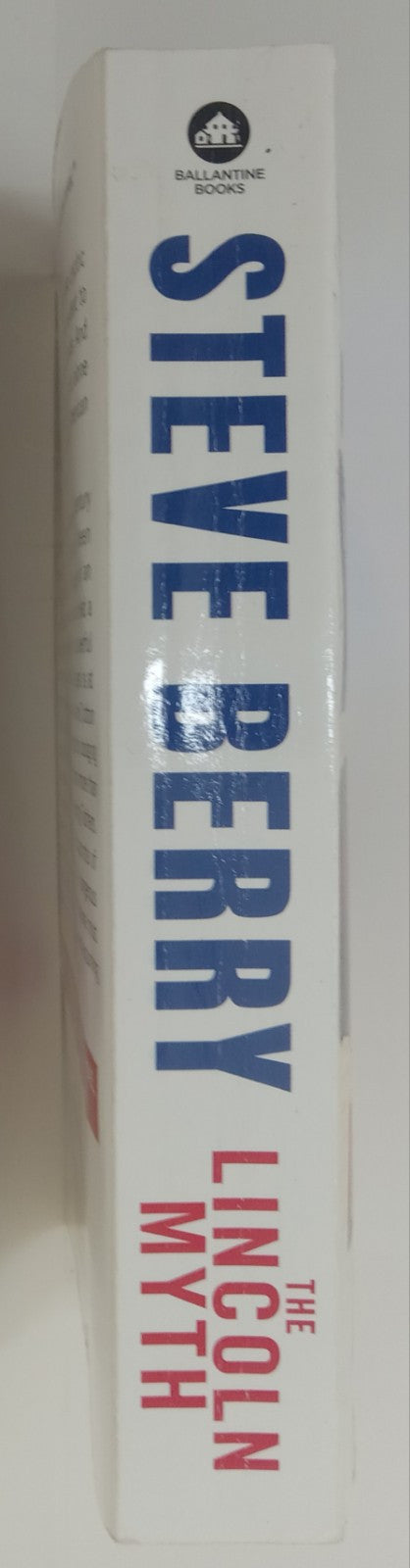 The Lincoln Myth by Steve Berry – VG+ Thriller Novel, Cotton Malone #9