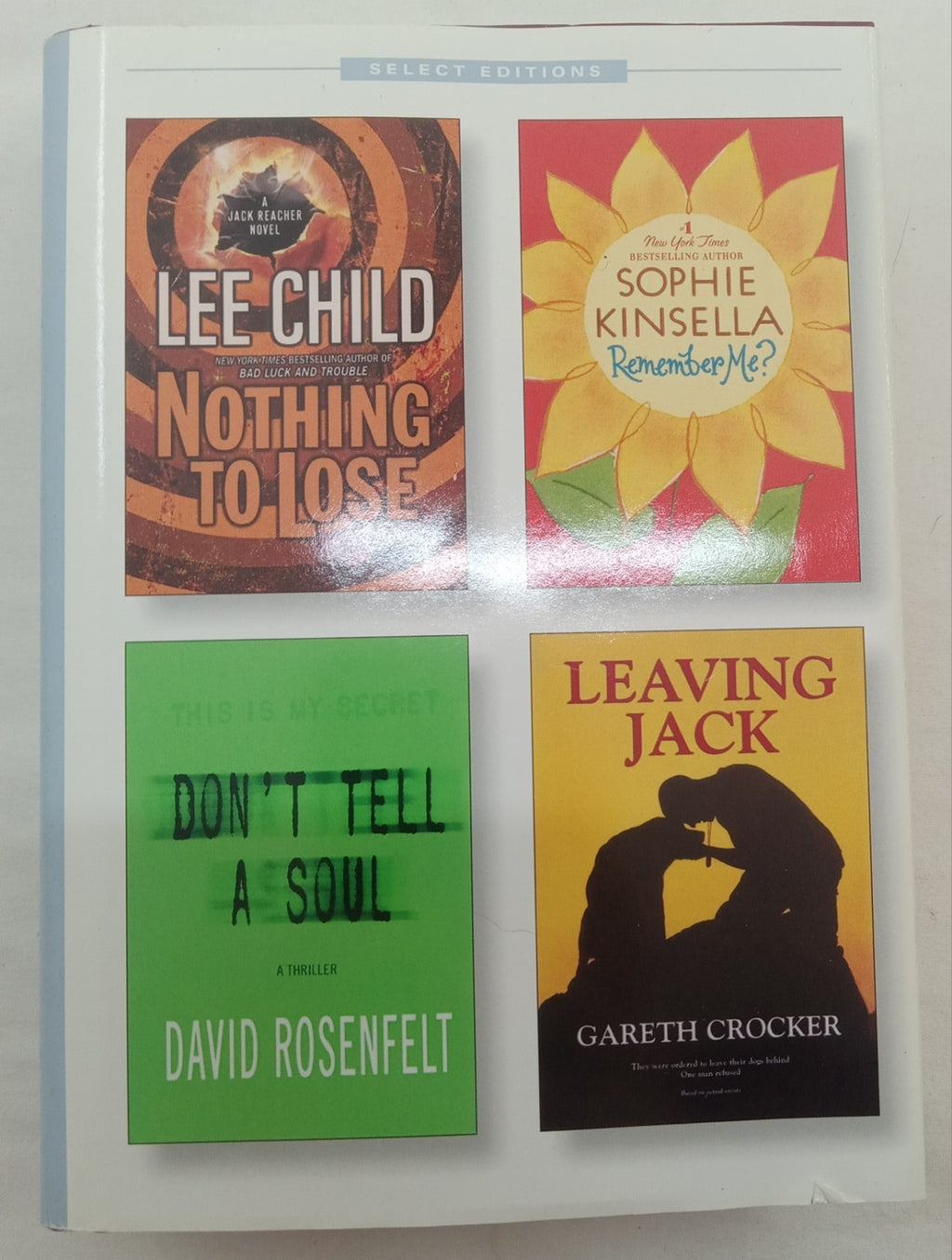 Reader's Digest Select Editions Vol 1 2009 HC 1st Ed w/ Dust Jacket