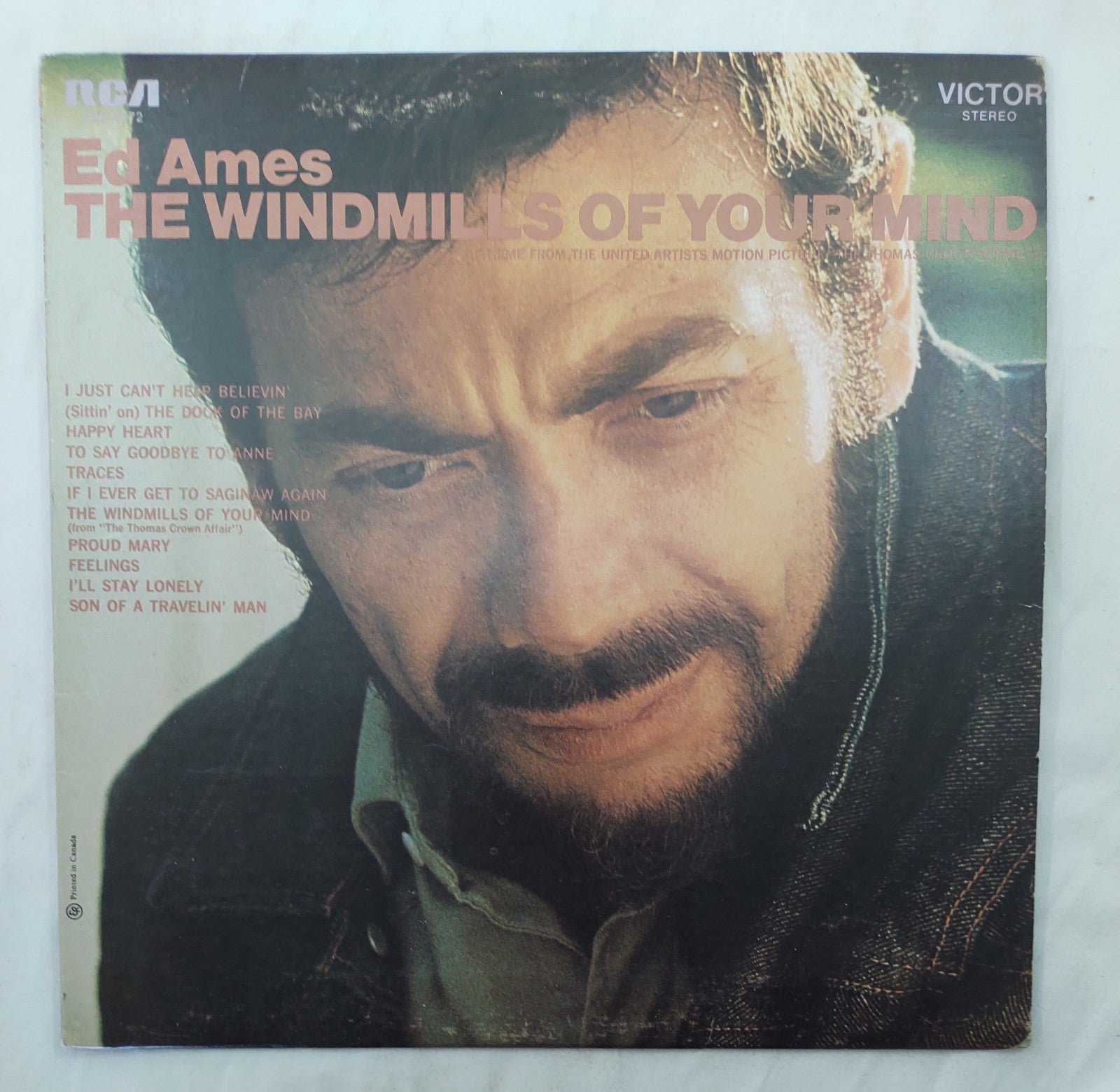Ed Ames – The Windmills of Your Mind LP Stereo RCA Victor LSP-4172 Canada