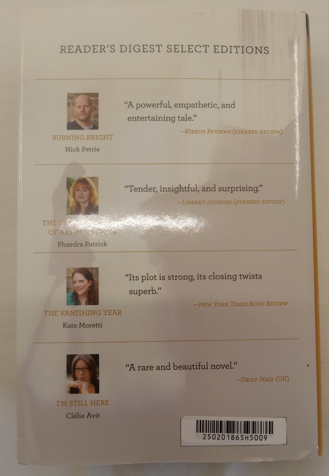 Readers Digest Condensed Books Vol 4 2017 Hardcover - Near Mint