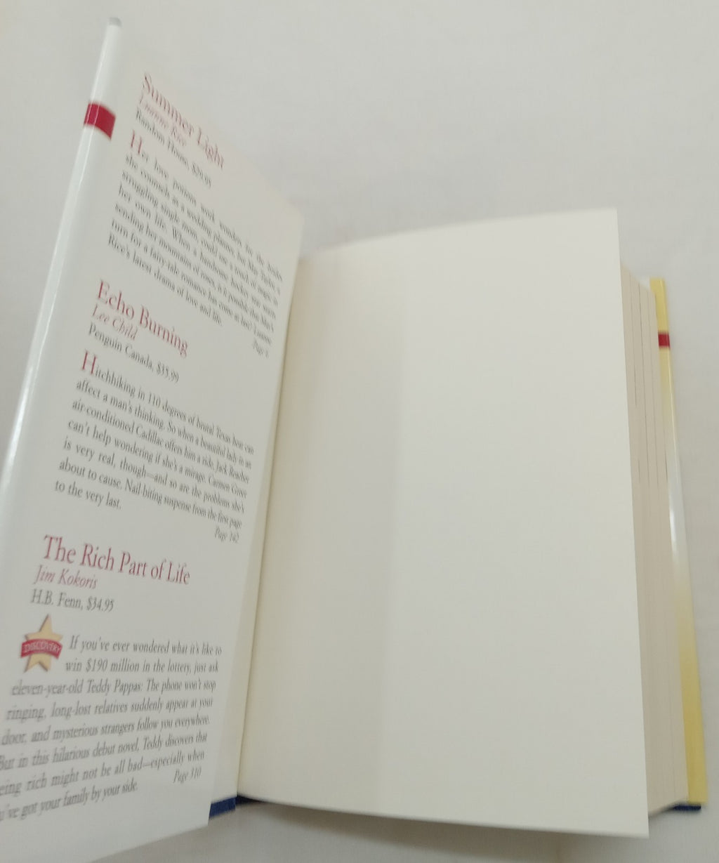 Reader's Digest Select Editions Vol 6 2001 HC 1st Ed w/ Dust Jacket