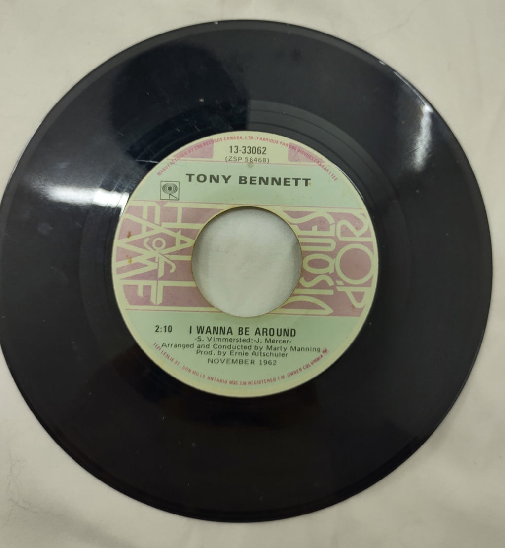 Tony Bennett: I Left My Heart in San Francisco 7" Single #13-33062 #ZSP56077