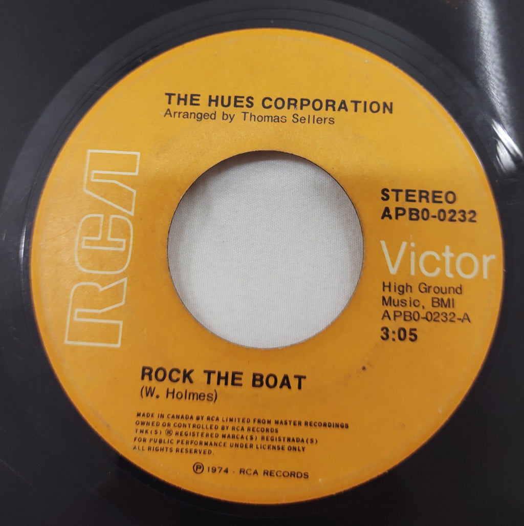 The Hues Corporation-Rock the Boat / All Goin' Down Together 7" Single APB0-0232