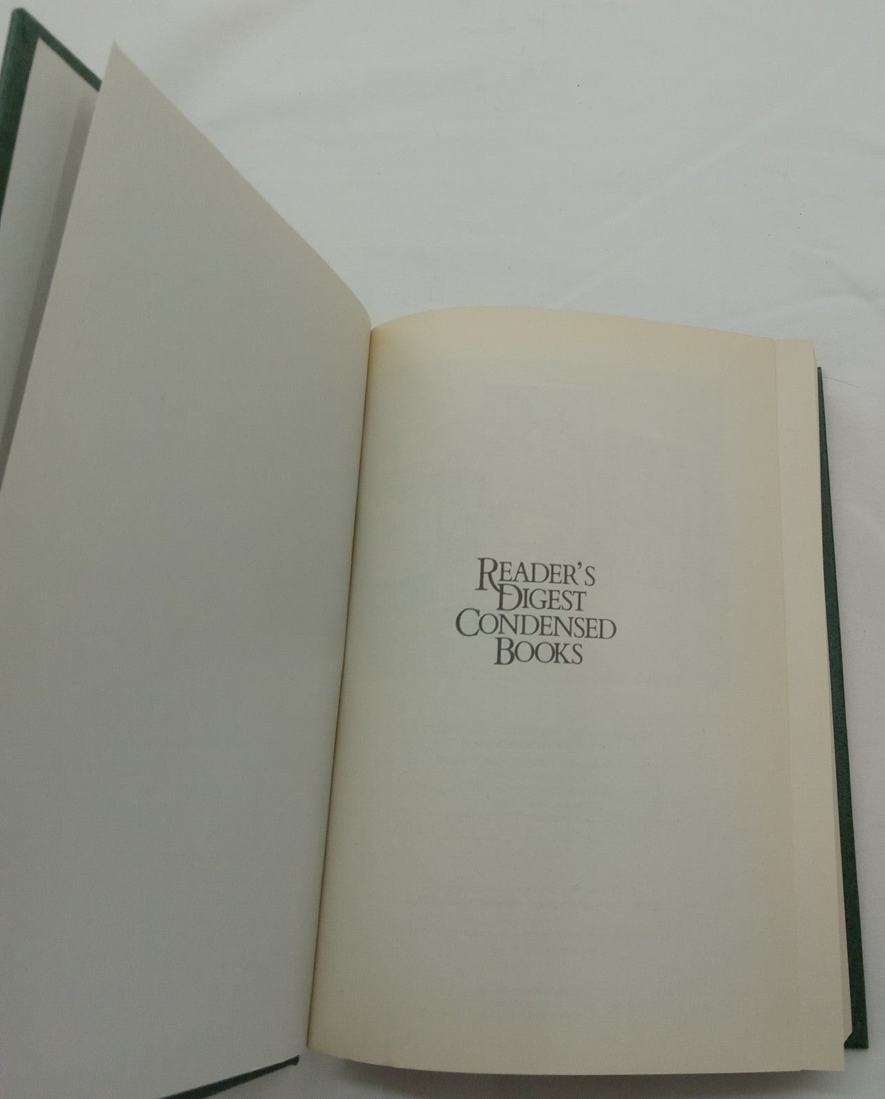 RD Sel Ed HC Vol 1 1991 | Vtg 1st Ed Leather Gilt NM Condensed Anthology