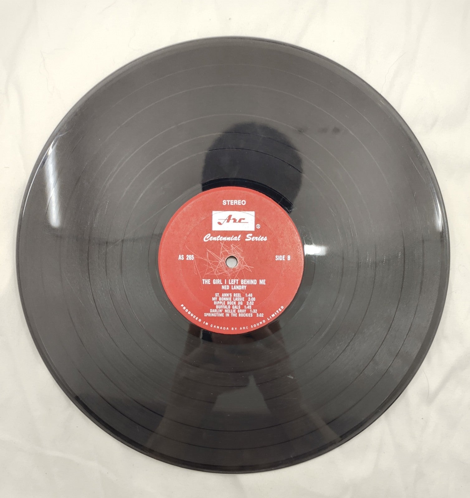 Ned Landry – The Girl I Left Behind Me LP Arc AS-265 Canada Folk