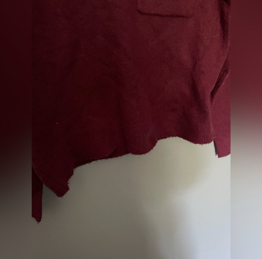 Vero Plum Petite Sweater XS Ribbed Fit Knit Cozy Fall Purple Soft