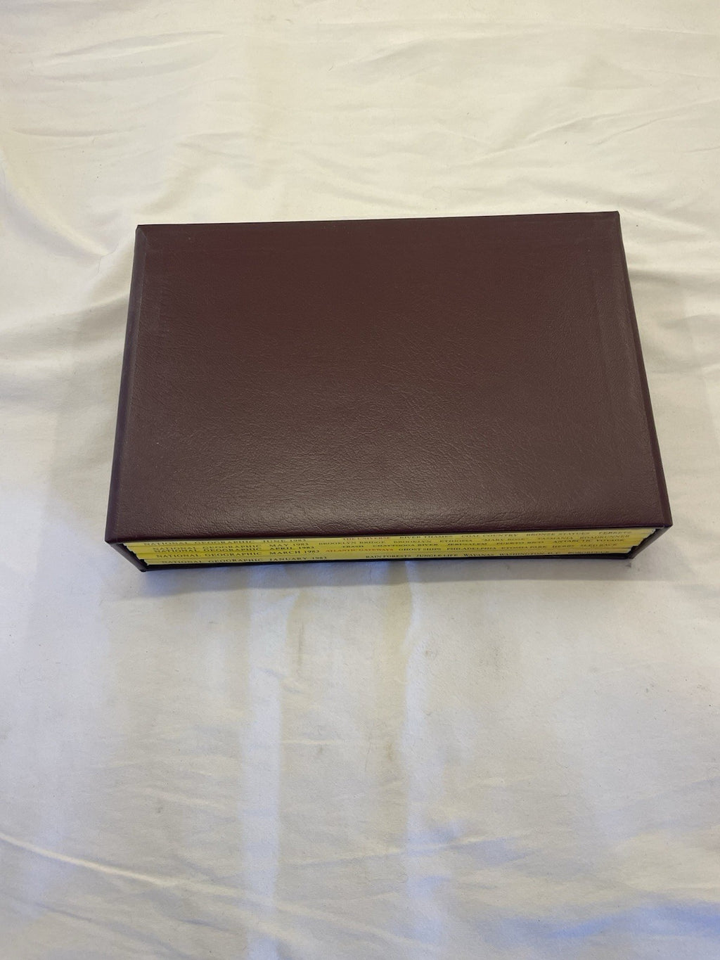 National Geographic Magazines Jan-June 1983 Slipcover - Vintage Collectible Set