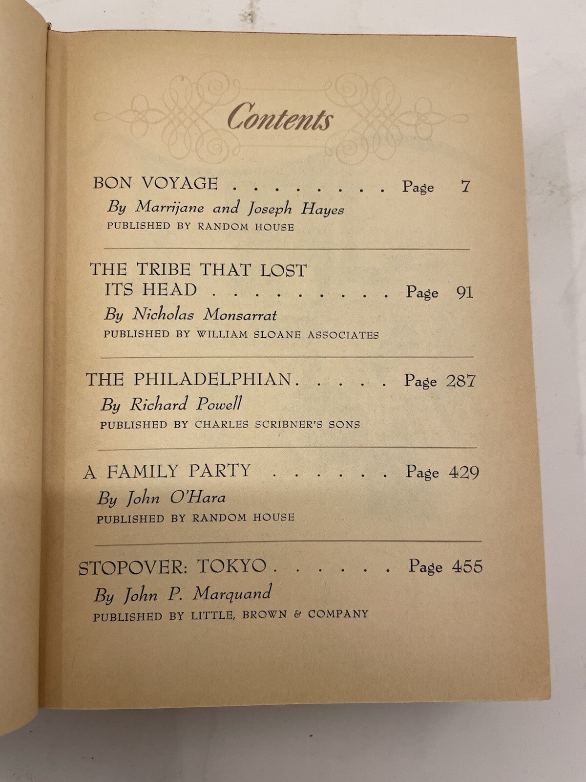 Readers Digest Condensed Books Vol 1 1957 Winter HC - Near Mint