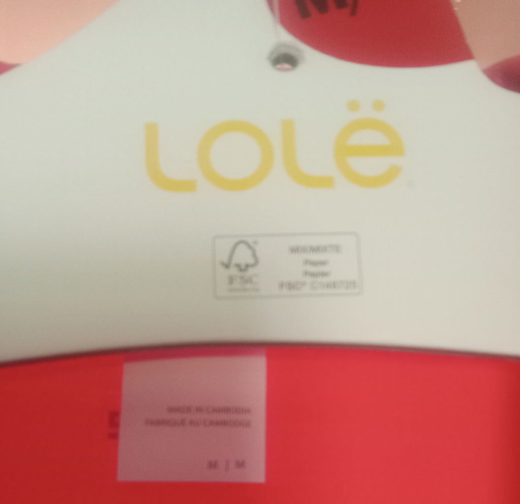 Lole Coral Sleeveless Dress M NWT Lightweight Travel Casual Summer Fitness