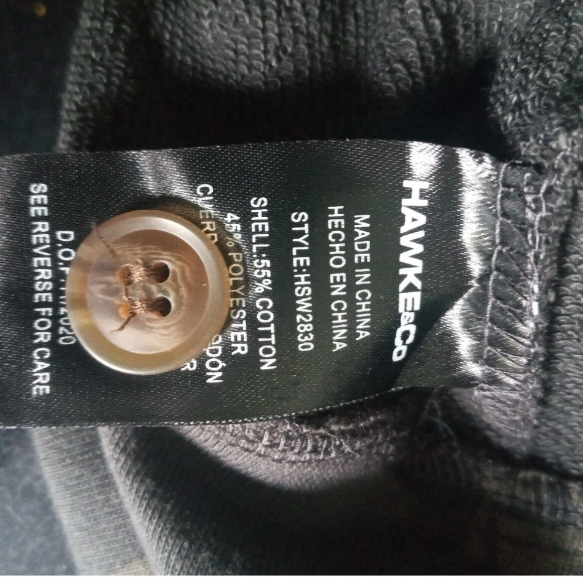 Men’s Hawke & Co Floral Long Sleeve Shirt – Casual Button-Up VG