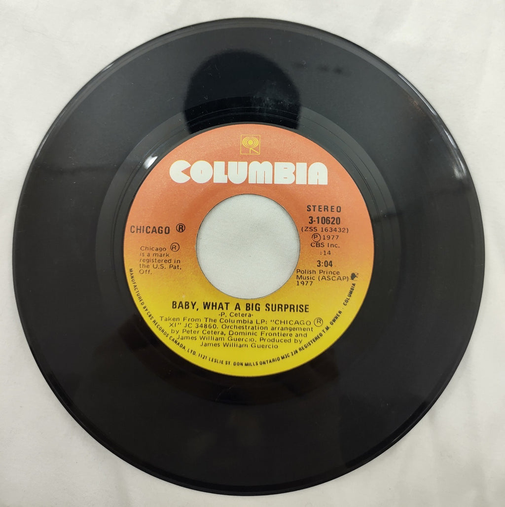 Chicago – Takin’ It on Uptown 7” Columbia 3-10620 Canada 1977