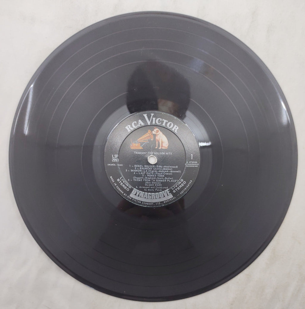 Duane Eddy – Twangin’ the Golden Hits LP RCA Living Stereo Canada