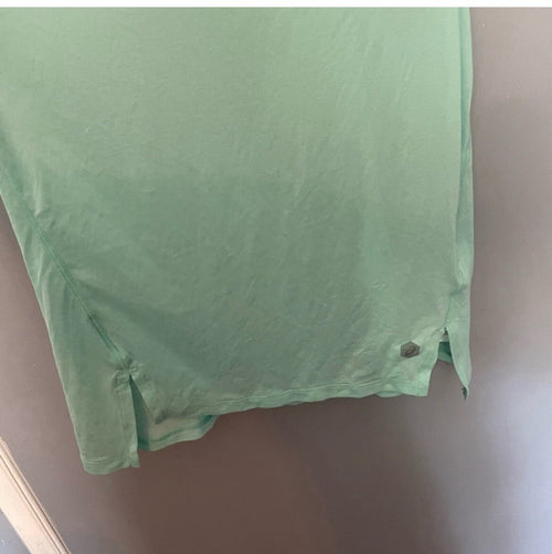 ASICS Mint Green Workout Tank Women's Size Medium Activewear Gym Shirt