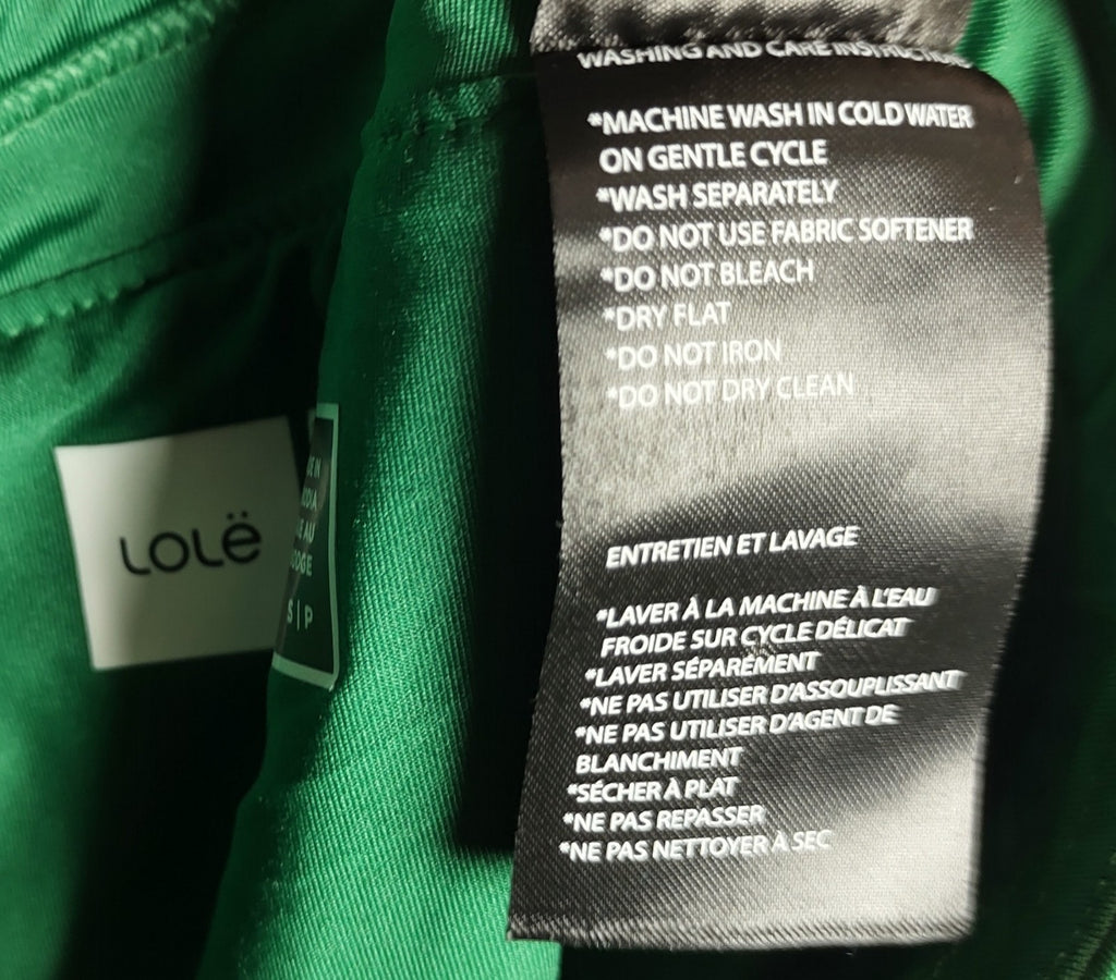 Lole Women’s Green Skirt Small New/Like New Lightweight Casual Activewear