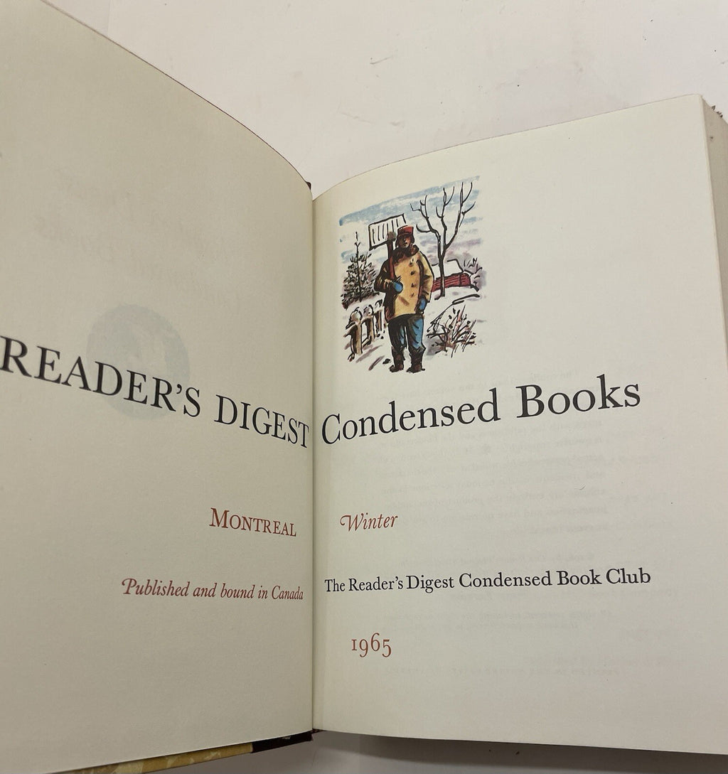 Readers Digest Condensed Books 1st Ed 1964 Decorative Cloth HC - Near Mint