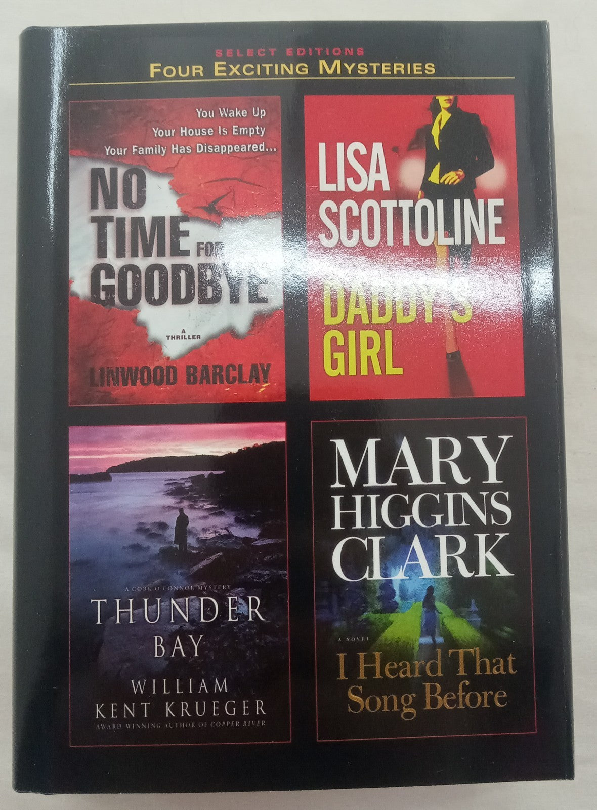 Reader's Digest Select Editions 2009 HC 1st Ed 4 Mystery Books w/ Jacket NM