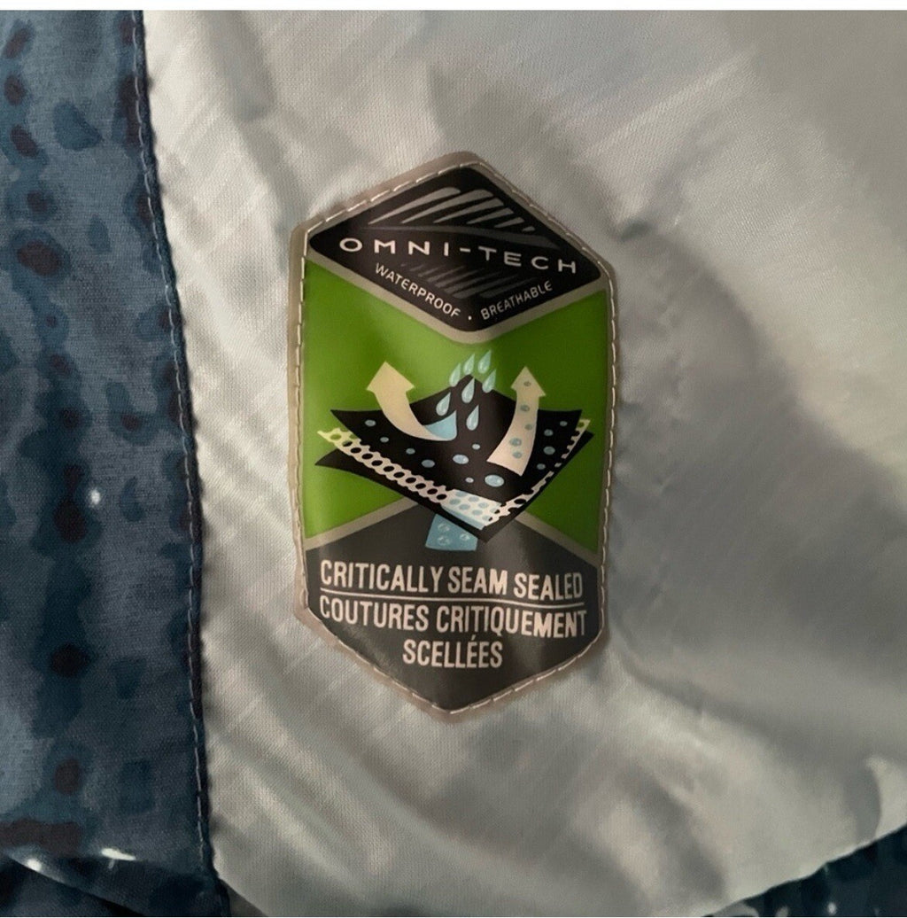 Columbia Bugaboo Blue Winter Jacket Medium Ski Outdoor Waterproof Hooded