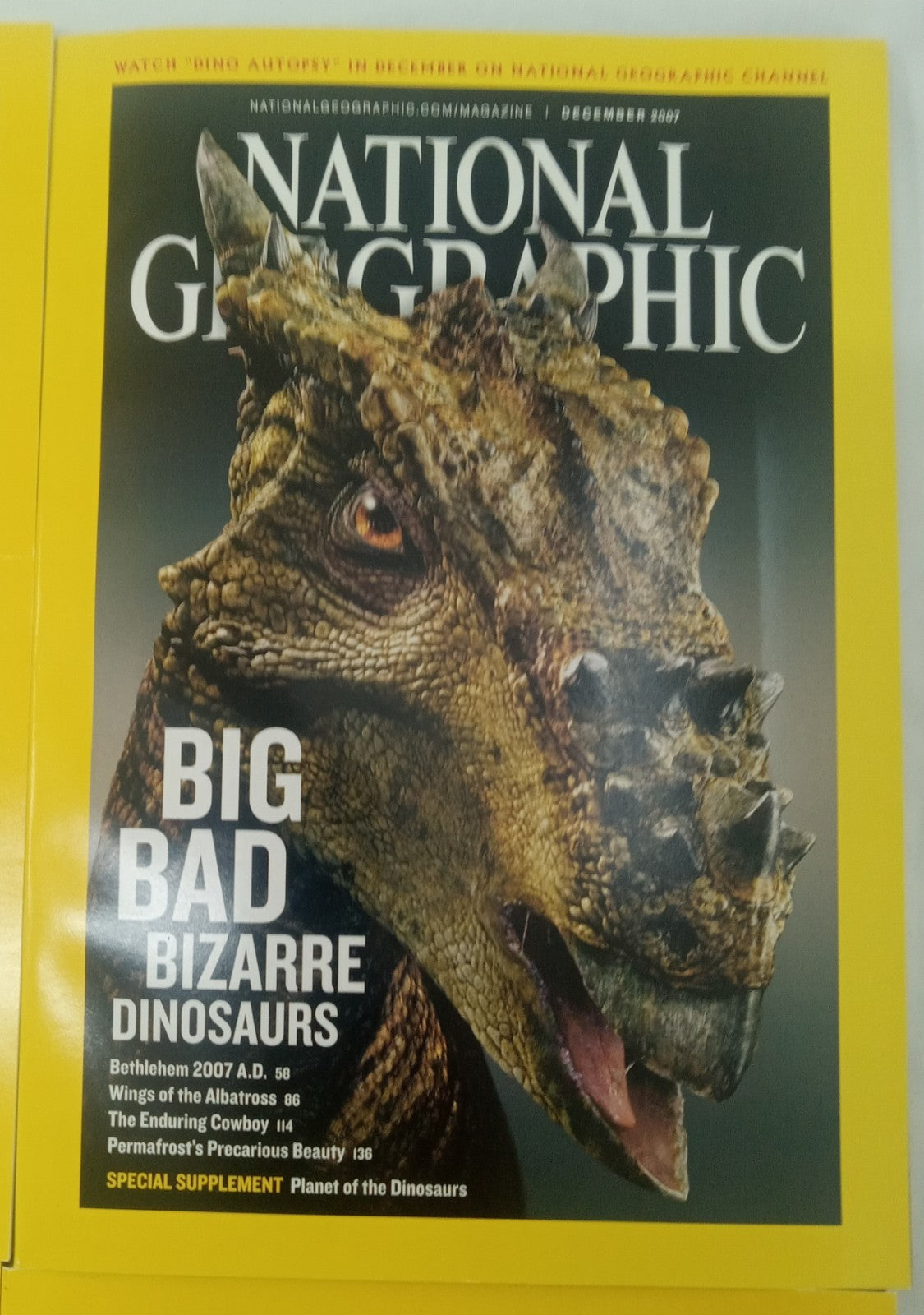 Nat Geo Magazine With Slipcover July To December 2007