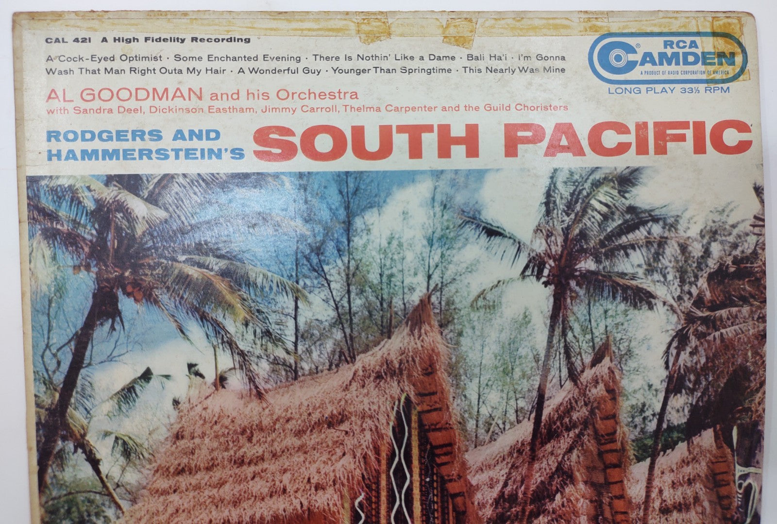 Al Goodman & His Orchestra – Rodgers & Hammerstein RCA Camden CAL-421