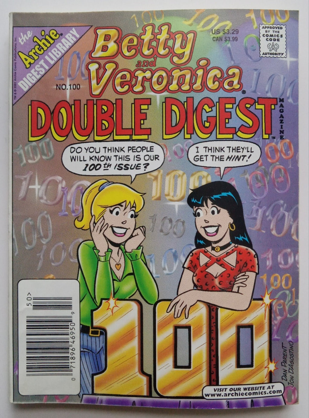 Archie Digest Magazine #100 – Betty & Veronica Double Digest (2001)
