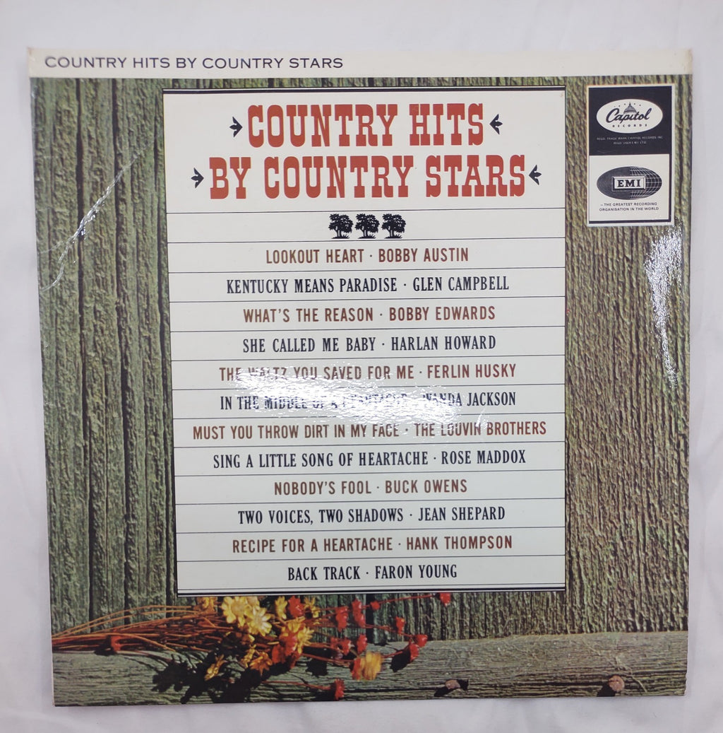 Country Hits by Country Stars LP 1963 Capitol ST-1912 Stereo