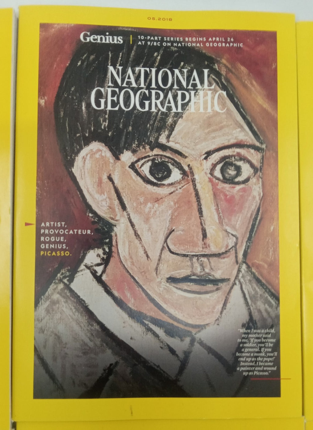 National Geographic Magazine Set With Slipcover Case Jan-June 2018