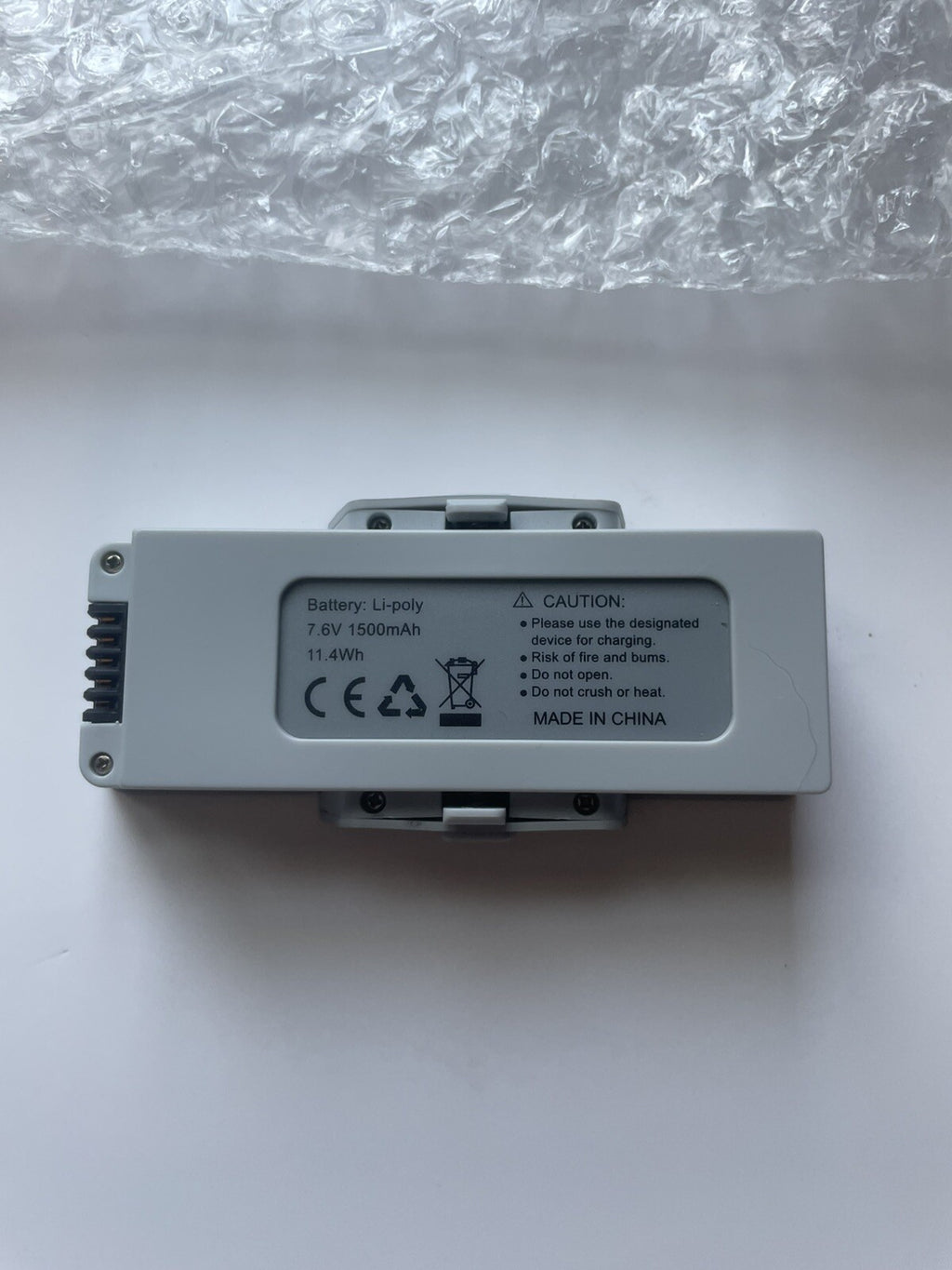 7.6V 1500 mAh Lithium‑Ion Battery Pack – Rechargeable Power Tool Replacement