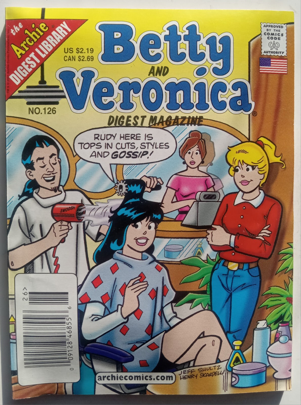 Archie Digest Magazine #126 – Betty & Veronica Digest Special (2016)