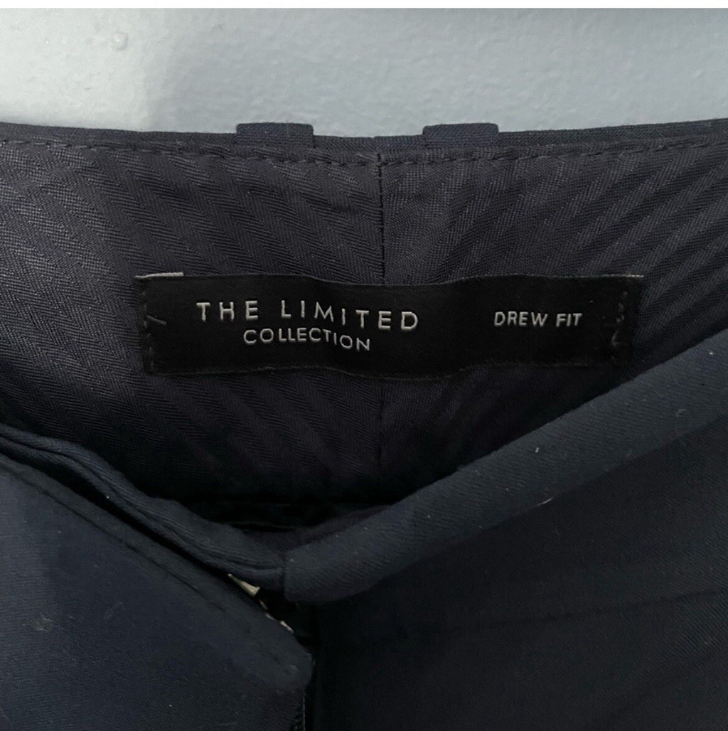 The Limited Drew Fit Navy Women's Tailored Pants Size 2 Office Dress