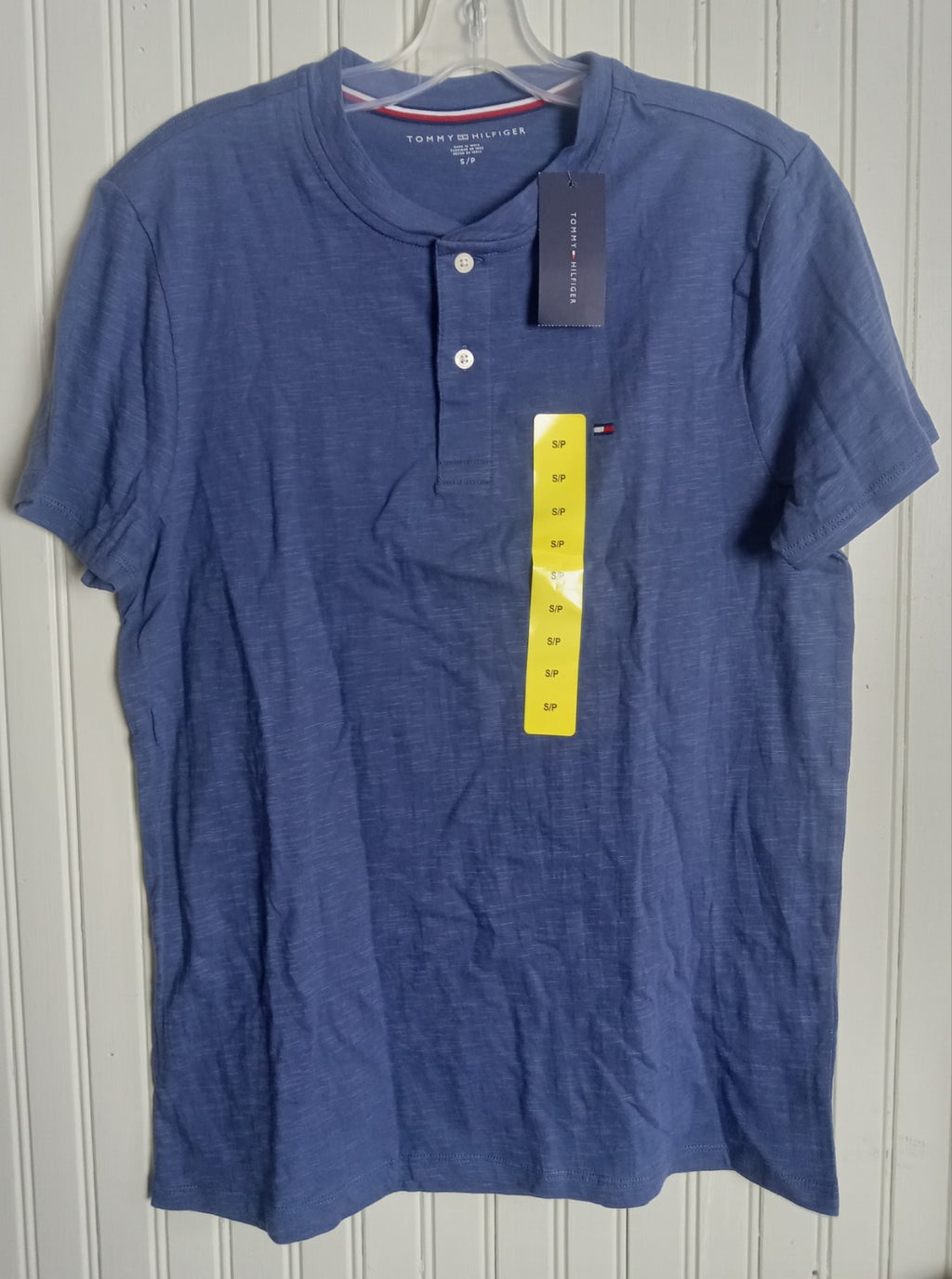 NWT Men’s Tommy Hilfiger Blue Crewneck T-Shirt Size Small – Classic Fit