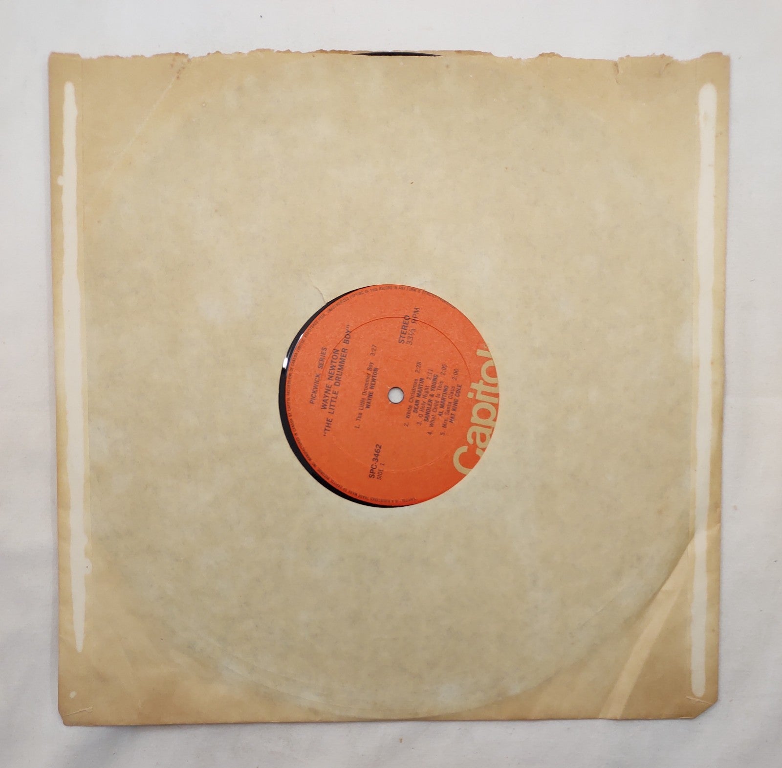 Wayne Newton - The Little Drummer Boy LP Pickwick SPC-3462 Canada Stereo