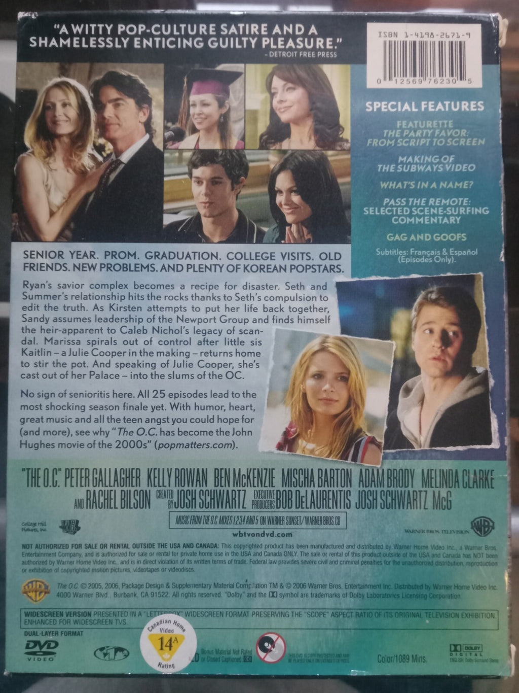 The O.C. – The Complete Third Season (DVD, 2006, 7-Disc Set) – Region 1