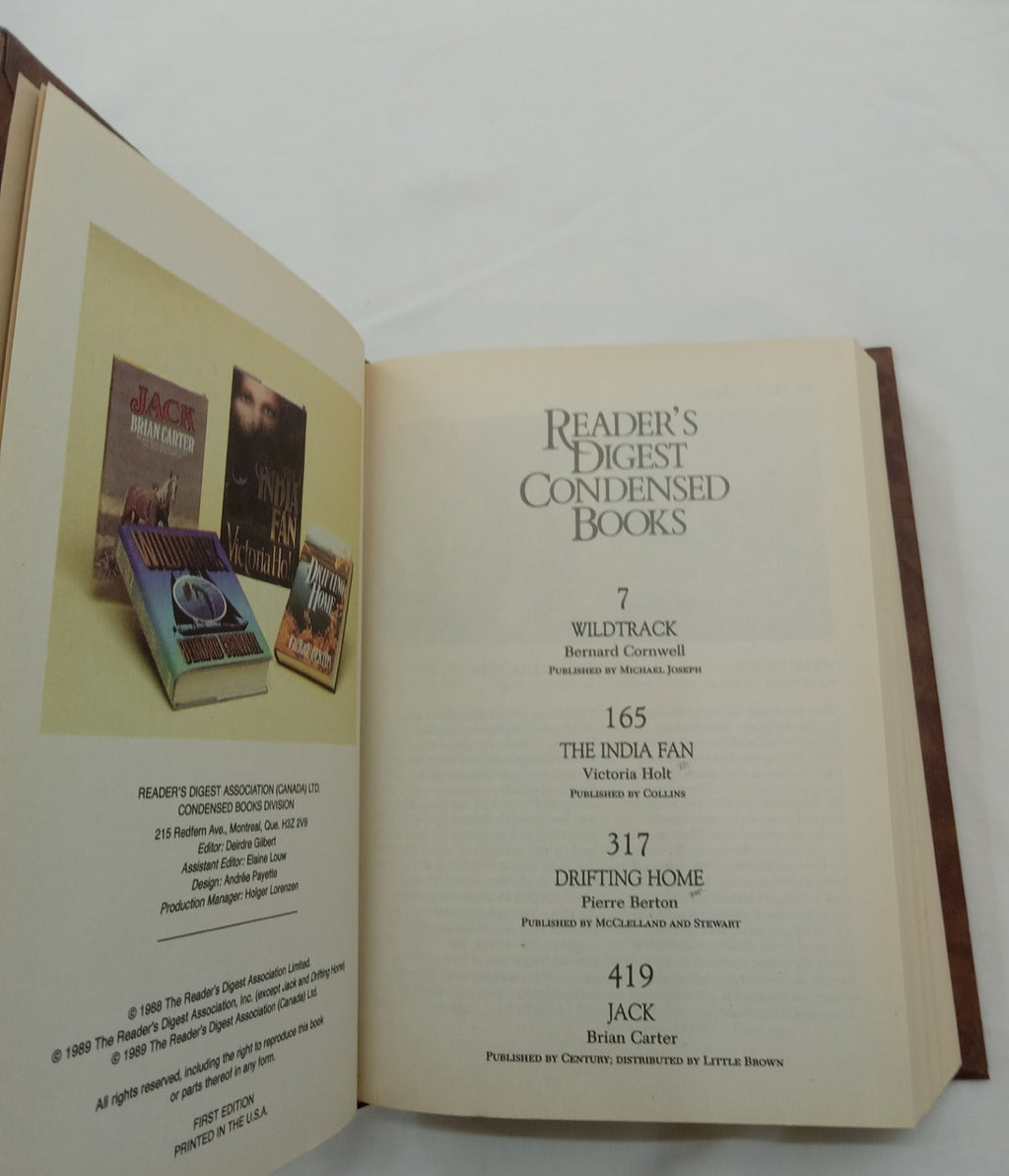 1989 Reader's Digest Condensed 1st Ed HC Leather Gilt Vtg NM Classic