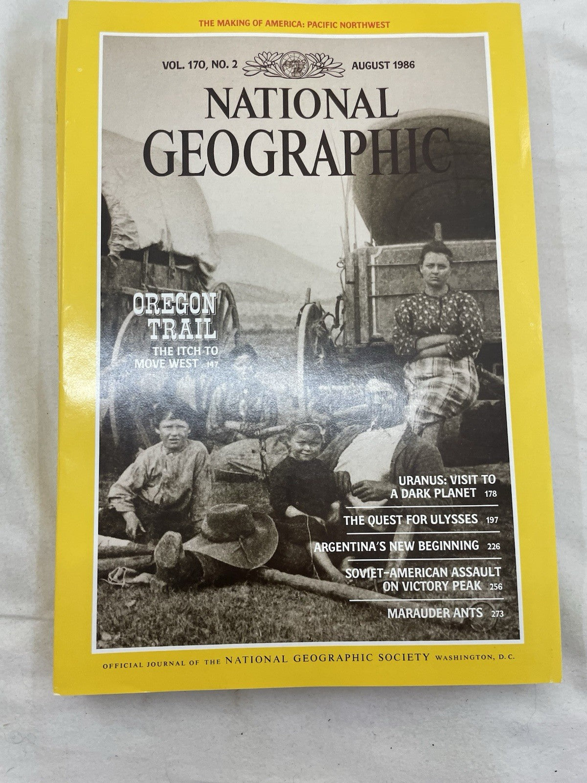 Vintage Nat Geo Lot Jul–Dec 1986 w/ Slipcover | Travel, Discovery Set
