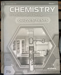 Abeka 11th Grade Chemistry Quiz & Test Book Vol 1 – Student Practice Workbook