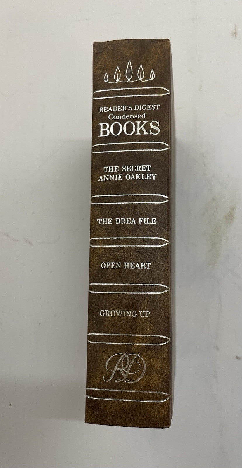 1984 Reader's Digest Condensed 1st Ed HC Leather Gilt Vtg NM Fiction