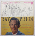 Ray Price Talk To Your Heart LP Columbia CL-1148 Canada Mono 1958 Country Vinyl