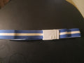 Under Armour Adjustable Baseball Belt Blue White Sports Athletic Gear Unisex Fit