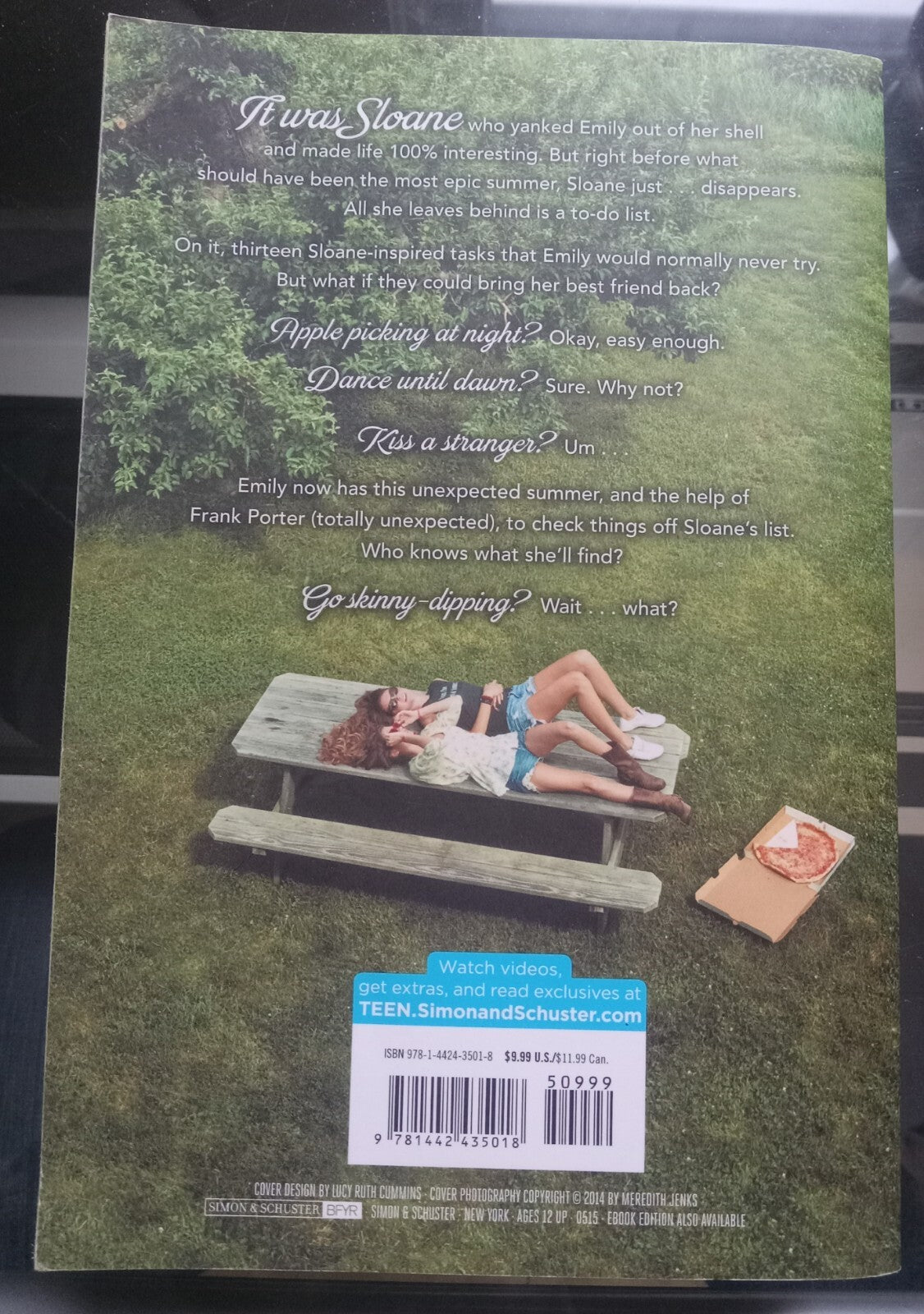 Since You've Been Gone by Morgan Matson – 2015 YA PB VG+